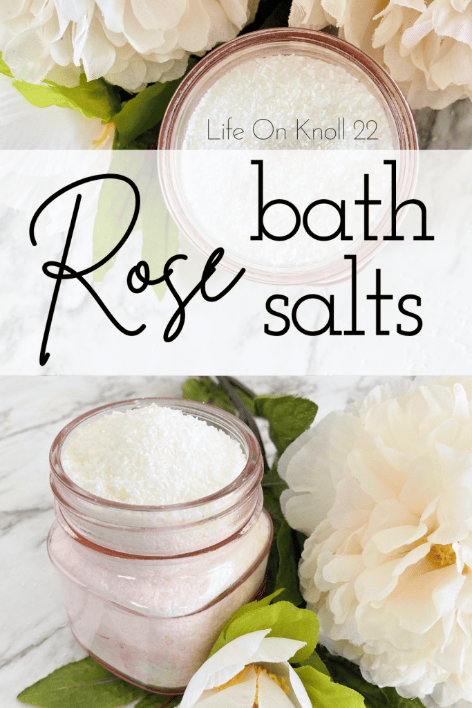 rose bath salt pintrest pin